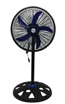 Ventiliatorius, 50W, 3 greičiai, juodas su mėlyna spalva, 51760N18BB, Oliver Voltz