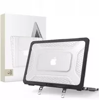 Tech-Protect Kevlar Pro Apple MacBook NEO 13 2026 matinės juodos spalvos/skaidrus