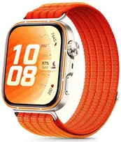 4Kom Tech-Protect NYLON Huawei Watch Fit 3 / 4 / 4 Pro / 5 / 5 Pro ORANŽINĖ
