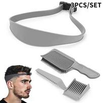 Diy Home Hair Trimming Haircuts Curved Headband Barber Fade Combs Set Hair Cutting Tool For Gradient Hairstyle Shaving Template 1PCS