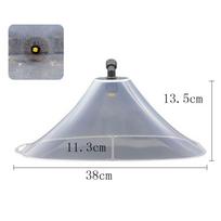 Fan-type Spray Nozzle Wind Shield Windproof Power Sprayer Windproof Cover  Pesticide L-Single hole