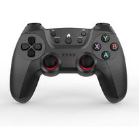 2.4G Wireless Rechargeable Game Controller with USB Receiver, Turbo Gamepad for PC/Steam 18*17*6cm juoda