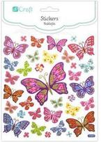 Lipdukas DallPrint Butterflies, vaikiški įvairių spalvų
