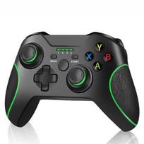 2.4G Wireless Rechargeable Game Controller with USB Receiver, Turbo Gamepad for PC/Steam 18*17*6cm juoda