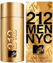 Tualetinis vanduo Carolina Herrera 212 Men NYC x MTV, 100 ml
