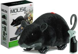 Radijo bangomis valdomas žaislas pelė Game & Fun, juoda sp.