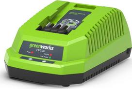 Prekė su pažeista pakuote. Akumuliatoriaus įkroviklis Greenworks 40V Universal Charger, 40 V