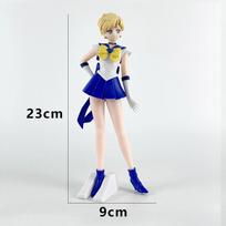23cm Anime Jūreivė Mėnulis Meiou Setsuna figūrėlė GLITTER&GLAMOURS Kaiou Michiru Tenoh Haruka Tomoe aru Veiksmo figūrėlė Žaislas Dovana No box