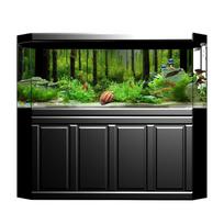 1vnt vandeniui atsparus akvariumo žuvų fono plakatas PVC lipnus dekoro popierius 61*30cm