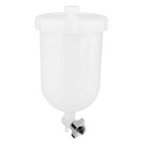 400 ml purškimo pistoleto puodo šoninio padavimo plastikinis dažų puodelis, skirtas W101 W71 R-2 K-2 F-2 purškimo pistoletui