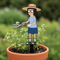 Garden Bonsai Metal Decorative Stakes, Gardening Decorations, Potted Plant Signs, Outdoor Gardening Decorations, Gardener Gifts