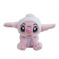 13cm Stitch Keychain Plush Toy Backpack Pendant Decoration Girl Toy Soft and Comfortable Stuffed Doll Boys Birthday Gifts 13cm rožinė
