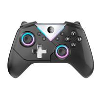 Wireless Bluetooth Controller for Switch/PC/Steam, RGB Gamepad with Vibration & Macro Programming juoda