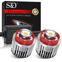 2Pcs Yellow L1B A32A LED Fog Lamp Light for Toyota Cross Corolla C-HR Hilux Harrier Yairs Late Prius Roomy RAV4 HONDA 3000K
