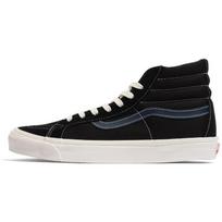 Vans SK8-HI LX Suede Canvas 'Black Dress Blue' Men's VN0A45JLVQP EU 43
