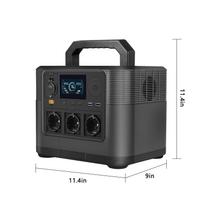 1200W Portable Power Station Solar Generator 1008Wh Lifepo4 Battery Home Backup Outdoor Camping Mobile power EU Local Shipping