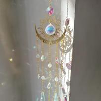 1Pc Rainbow Maker Decoration, Crystal Suncatcher, Room Hanging Ornament, Bohemian Style Hanging Ornament, Creative Gift, Shiny Crystal Suncatcher