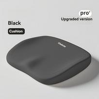Ilgalaikiam sėdėjimui skirtas ergonomiškas sėdynės pagalvėlė iš atminties putų - Reguliuojamas klubų ir juosmens atramos įdėklas - Nešiojamas kėdės kilimėlis naudojimui biure, automobilyje ir namuose juoda