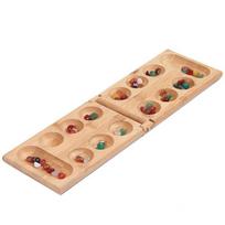 Mancala African Gem Chess Classic Strategy Puzzle Toys Party Game Folding Chess Board Children Educational Logical Thinking Toys