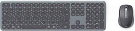 Hama multi device keyboard and mouse set black gre
