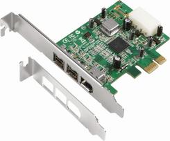 No Name Dawicontrol DC-FW800 FireWire PCIe Hostadapter interface cards/adapter IEEE 1394/Firewire