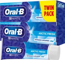 Oral B - 3D White Arctic Fresh Toothpaste - 2x75 ml