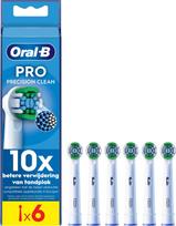 Oral B - Pro Precision Clean Toothbrush Heads - 6 Counts - White