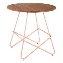 Iš guobos masyvo apvalios formos valgomojo stalas ø 80 cm District – Premier Housewares