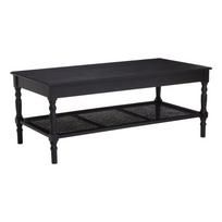 Juodos spalvos kavos staliukas 60x120 cm Heritage – Premier Housewares