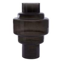 Juodos spalvos iš stiklo vaza (aukštis 30 cm) Cayden – Premier Housewares