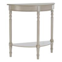 Pilkos spalvos iš pušies masyvo konsolinis staliukas 30x80 cm Heritage – Premier Housewares
