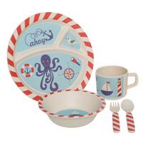 Bambukiniai vaikiški valgomojo rinkiniai 5 vnt. Eden – Premier Housewares