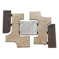 Iš metalo didelio formato sieninė dekoracija 44x31 cm Simbolo – Premier Housewares