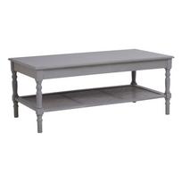 Pilkos spalvos kavos staliukas 60x120 cm Heritage – Premier Housewares