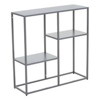 Pilkos spalvos iš plieno pastatoma lentyna 80x81x26 cm Acero – Premier Housewares
