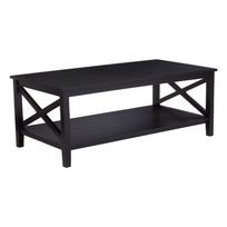 Juodos spalvos kavos staliukas 60x120 cm Heritage – Premier Housewares