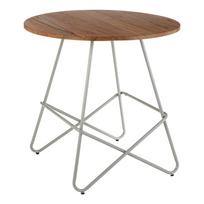 Iš guobos masyvo apvalios formos valgomojo stalas ø 80 cm District – Premier Housewares