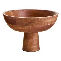 Natūralios spalvos iš medienos dubuo ø 27 cm Kara – Premier Housewares