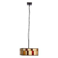 Iš metalo kabantis šviestuvas su stiklo gaubtu Waldorf – Premier Housewares