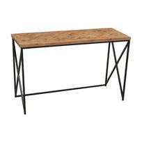 Natūralios spalvos iš kėnio masyvo konsolinis staliukas 48x120 cm Kickford – Premier Housewares