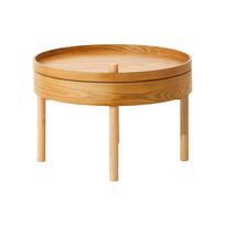 Apvalios formos šoninis stalas iš pušies ø 60 cm Viborg – Premier Housewares