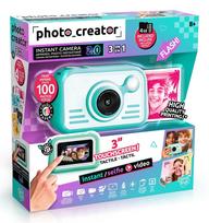 PHOTO CREATOR Instant camera w/color photo paper