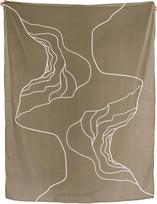 The Organic Company Pledas Reconnect 140 x 180 cm, chaki