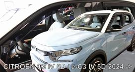 CITROEN ë-C3 IV 5d 2024 → (+OT) Langų vėjo deflektoriai keturioms durims
