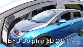 BYD DOLPHIN 5d 2021 → (+OT) langų vėjo deflektoriai keturioms durims