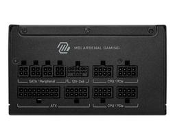 MSI MAG A850GLS PCIE5 power supply unit 850 W 24-pin ATX ATX Black