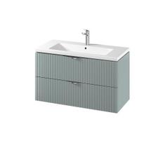 Cersanit S801-546 - Pakabinama vonios spintelė su praustuvu TIRSO 100x45 cm mėtų spalvos