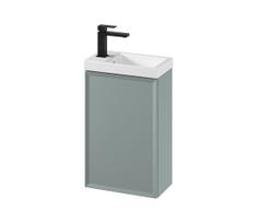 Cersanit S801-570 -Pakabinama vonios spintelė su praustuvu MILLE 40x22 cm mėtų spalvos