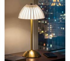LED reguliuojama įkraunama stalinė lempa PARIS LED/2W/5V 800 mAh auksinė