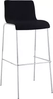Baro kėdė "Hoover" audinys 4 pėdų chromo rėmas